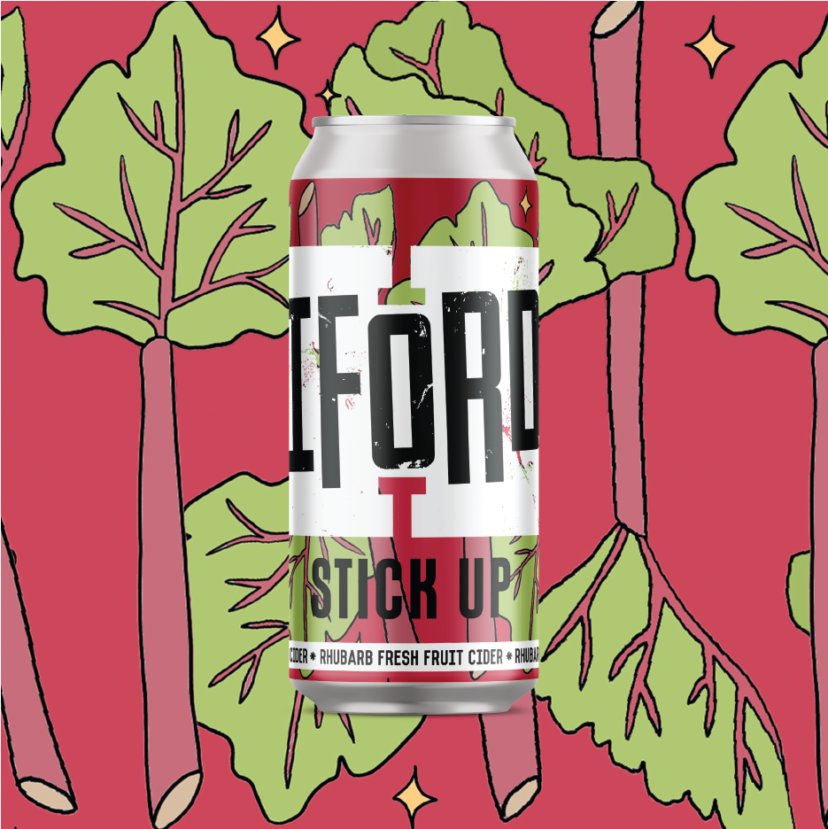 STICK UP - Rhubarb Fresh Fruit Cider