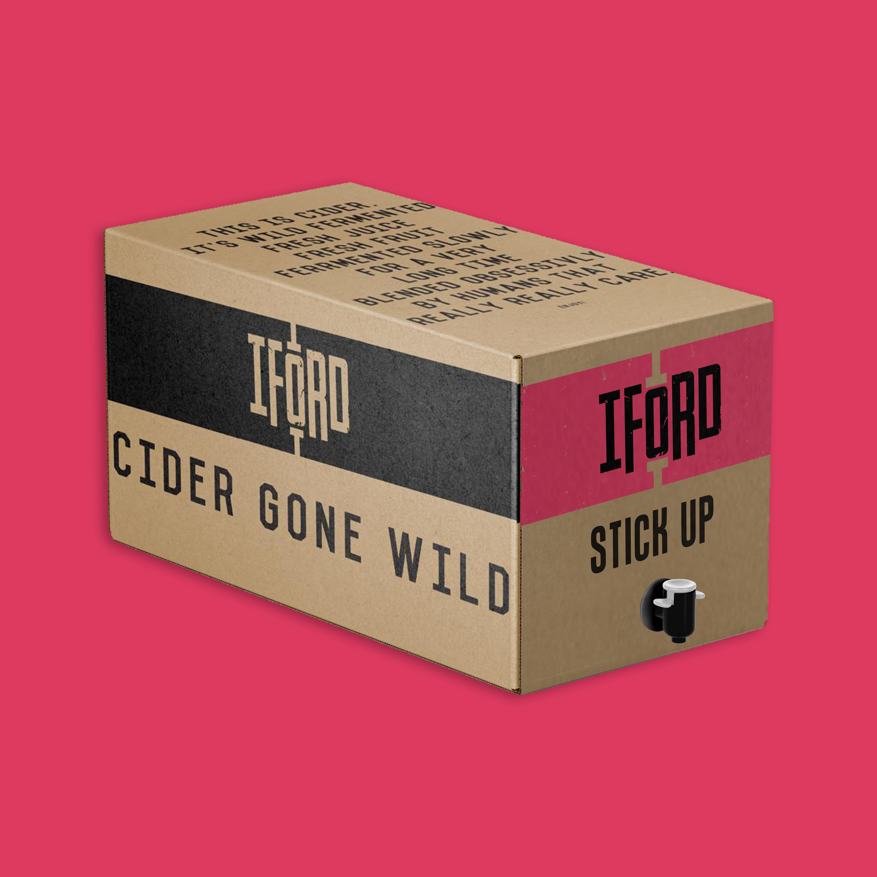 STICK UP - Rhubarb Fresh Fruit Cider